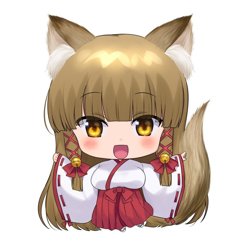 Fox Girl - Japanese Kitsune Sex Doll Torso with Tail Plug