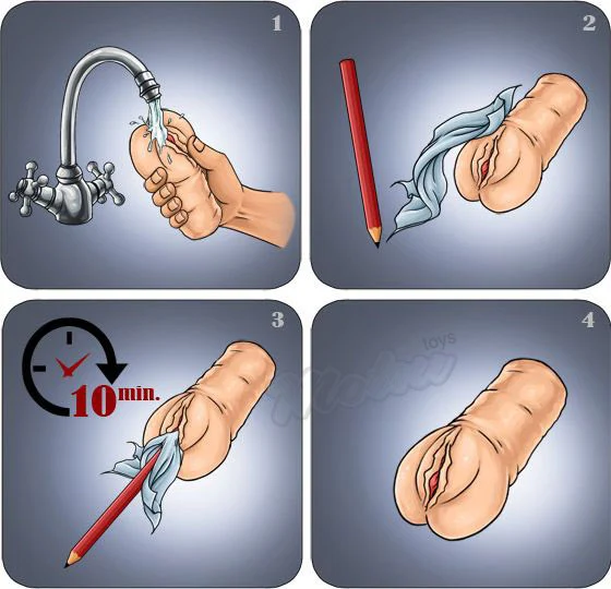 How to clean a Meiki Onahole