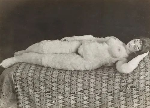 old picture of a sex doll